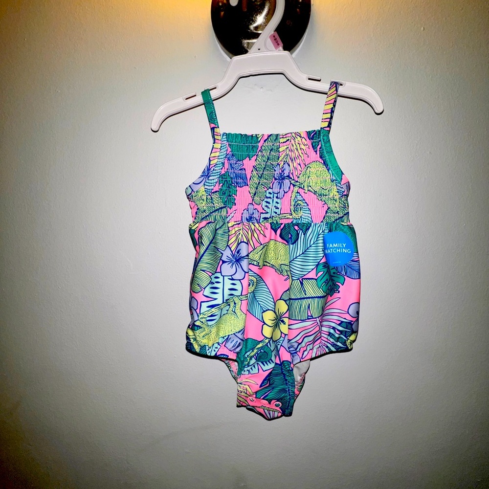 Carter’s baby girl swimsuit one piece size 9 months